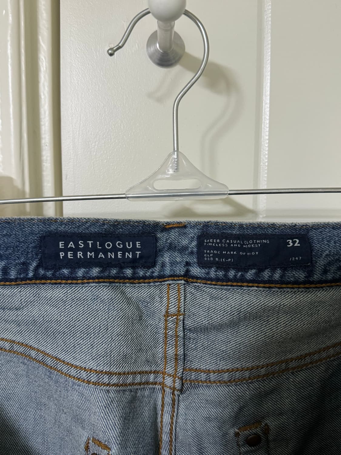 이스트로그 퍼머넌트 5p데님 팬츠 상품이미지5