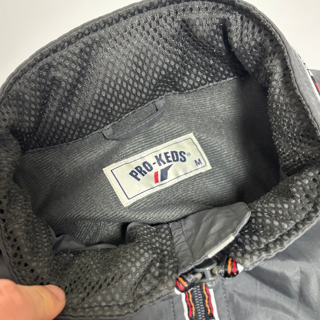 프로케즈(PRO-KEDS) 사이드라인 로고 테이핑 웜업 자켓 상품이미지5