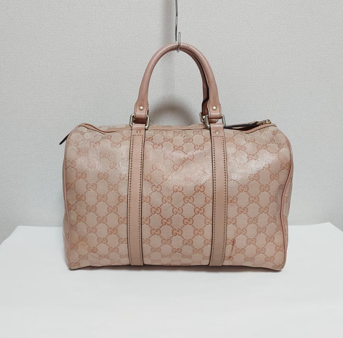 구찌 핑크 GG 크리스탈 보스턴백 (정품) 상품이미지5