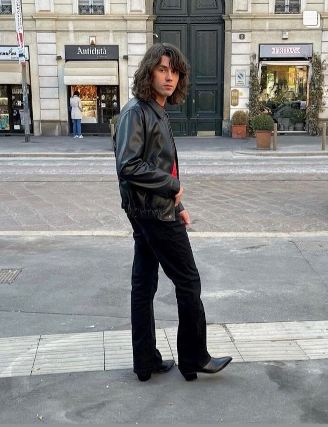 새상품) 리바이스 517 프리미엄 블랙 워시드 데님 34 상품이미지1