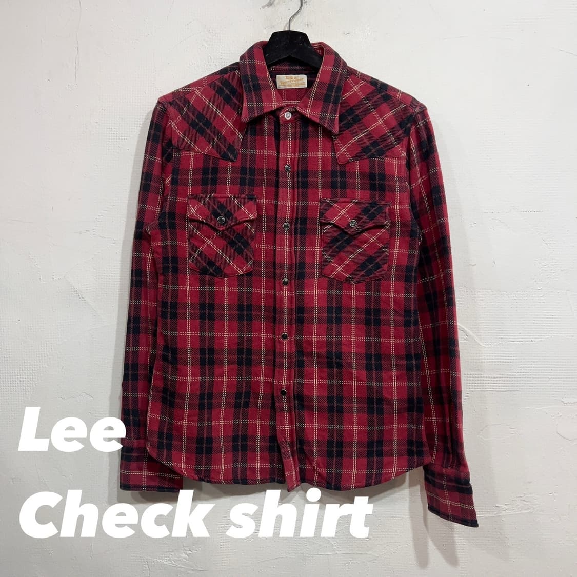 리 워크 체크 셔츠 상품이미지1