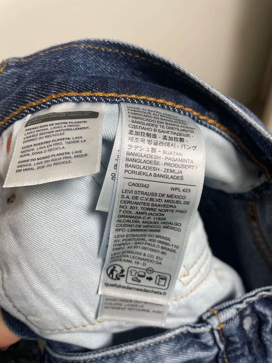 리바이스 478 배기 카프리스 34사이즈 새제품 상품이미지4