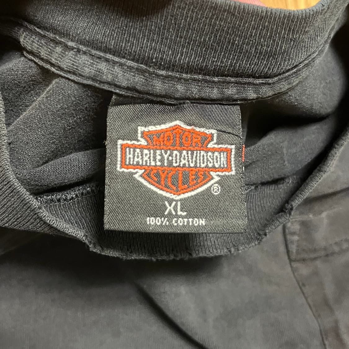 [XL] 00s USA 빈티지 할리데이비슨 포켓티 상품이미지4