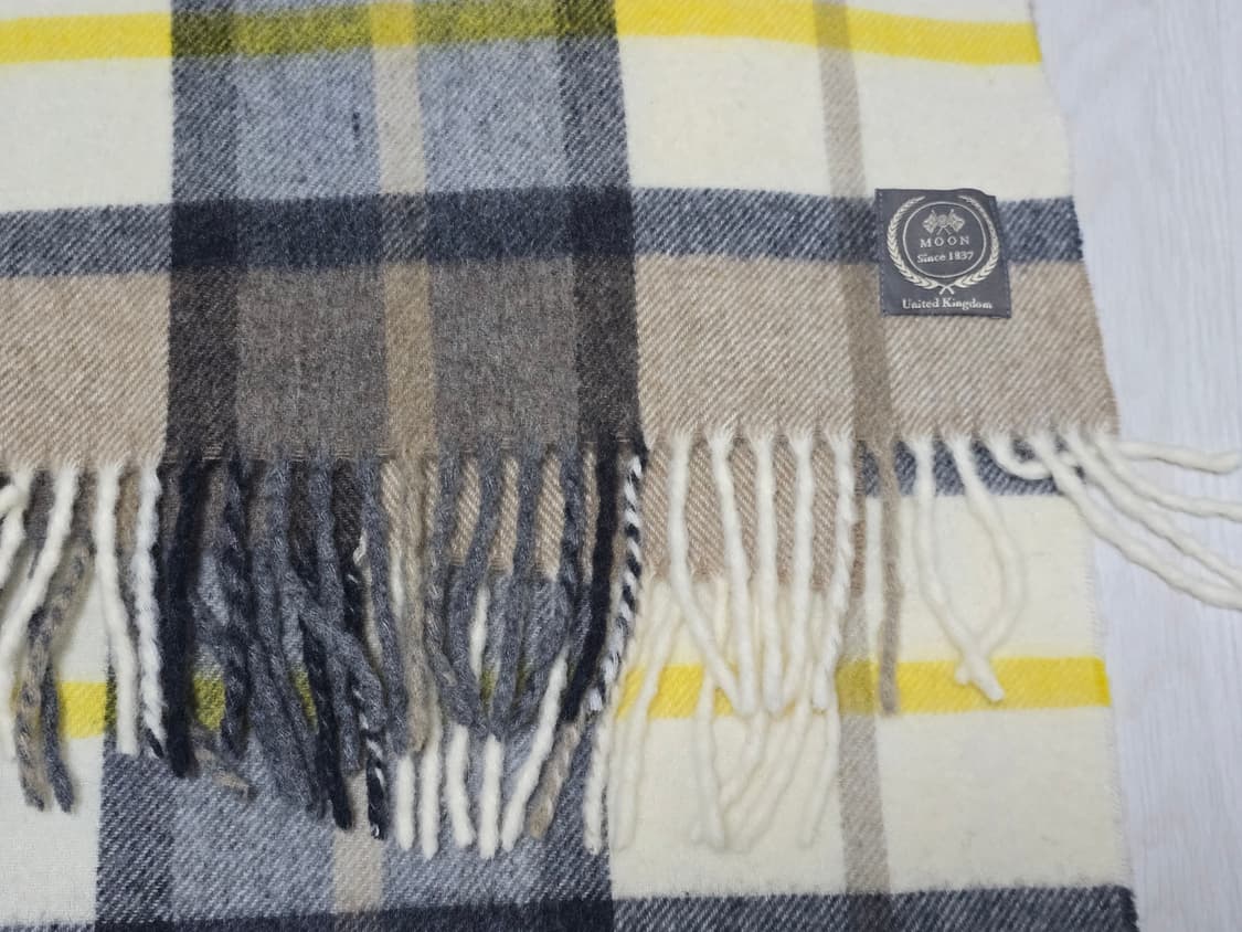 아브라함문 moon 메리노울 목도리 머플러 상품이미지2