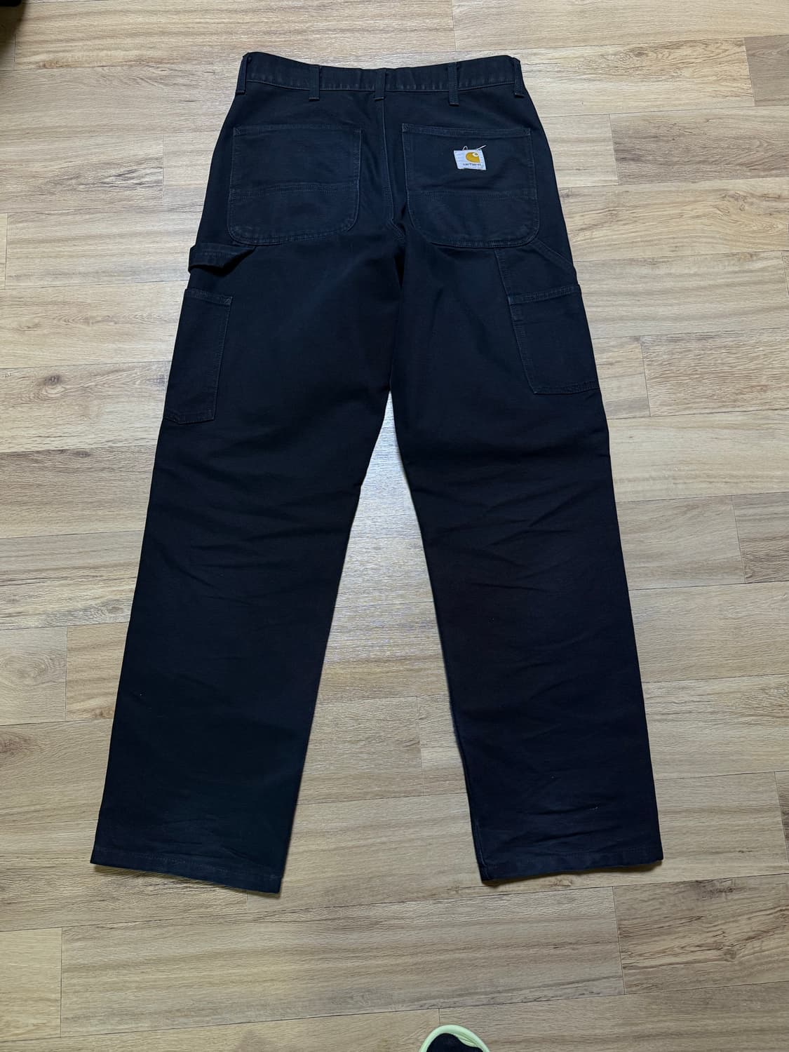 30 칼하트 wip 더블니 팬츠 블랙 상품이미지2