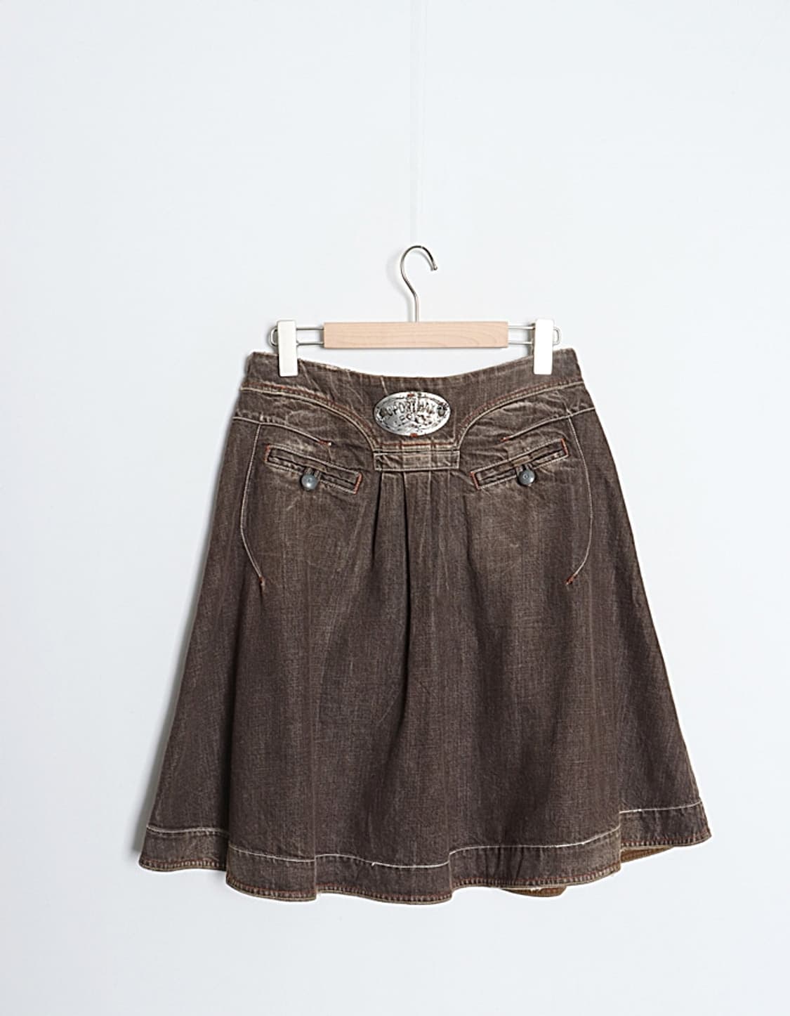 SPORTMAX CODE Flared Denim Skirt (27~28) 상품이미지7