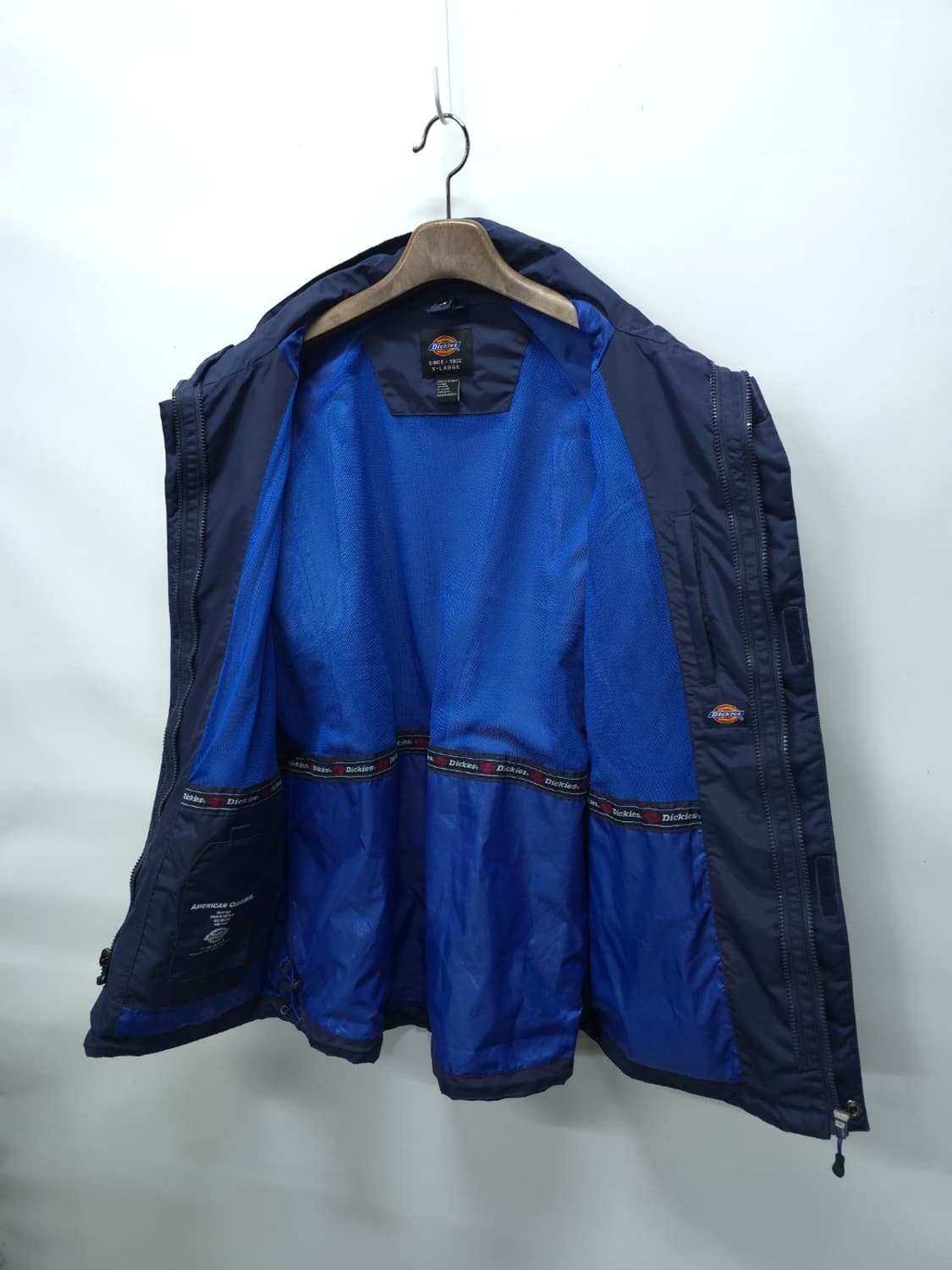 디키즈 남성 네이비 워크 자켓 바람막이 상품이미지7