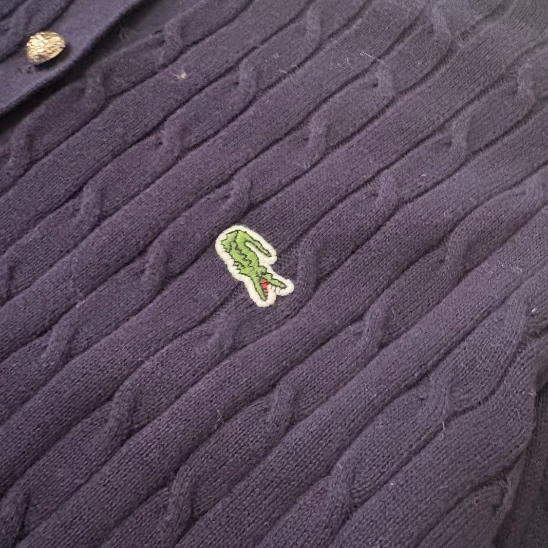 라코스테 긴팔 가디건⭐️331 상품이미지2