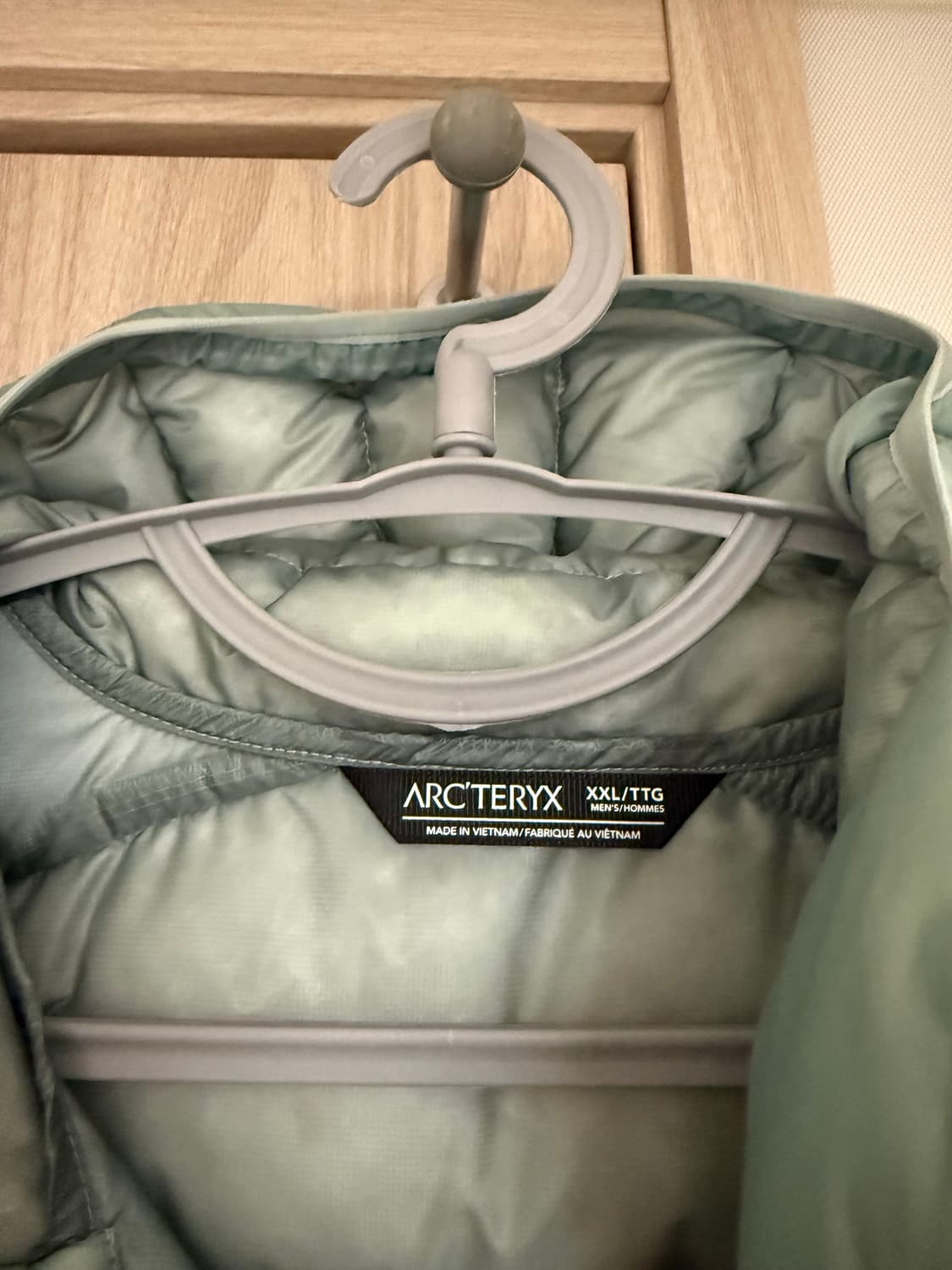 [xxl] [풀구성] 아크테릭스 세륨 후디 스톤그린 상품이미지4