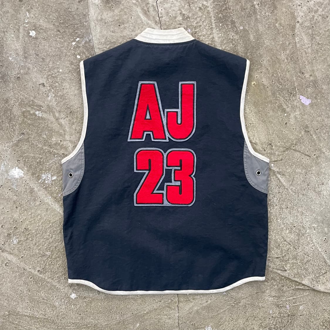 90's 나이키 에어조던 23 집업 베스트 L 상품이미지2