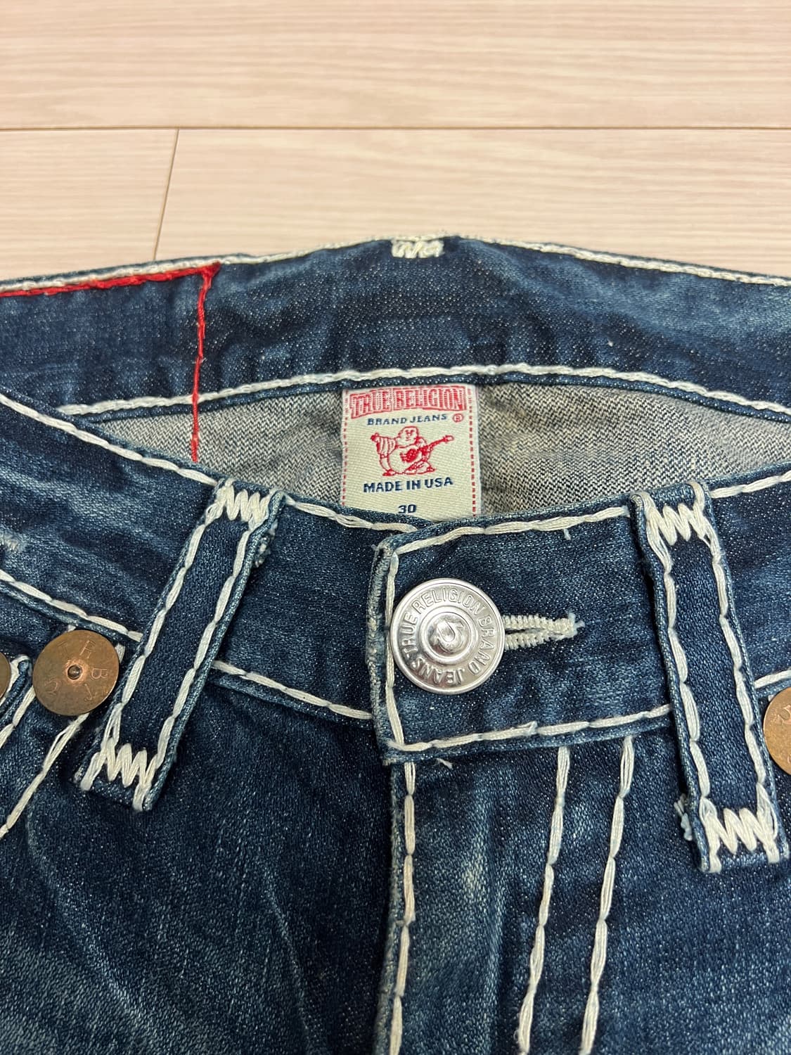 트루릴리전(True Religion) 빌리 슈퍼 T 데님 팬츠 / 30 상품이미지9
