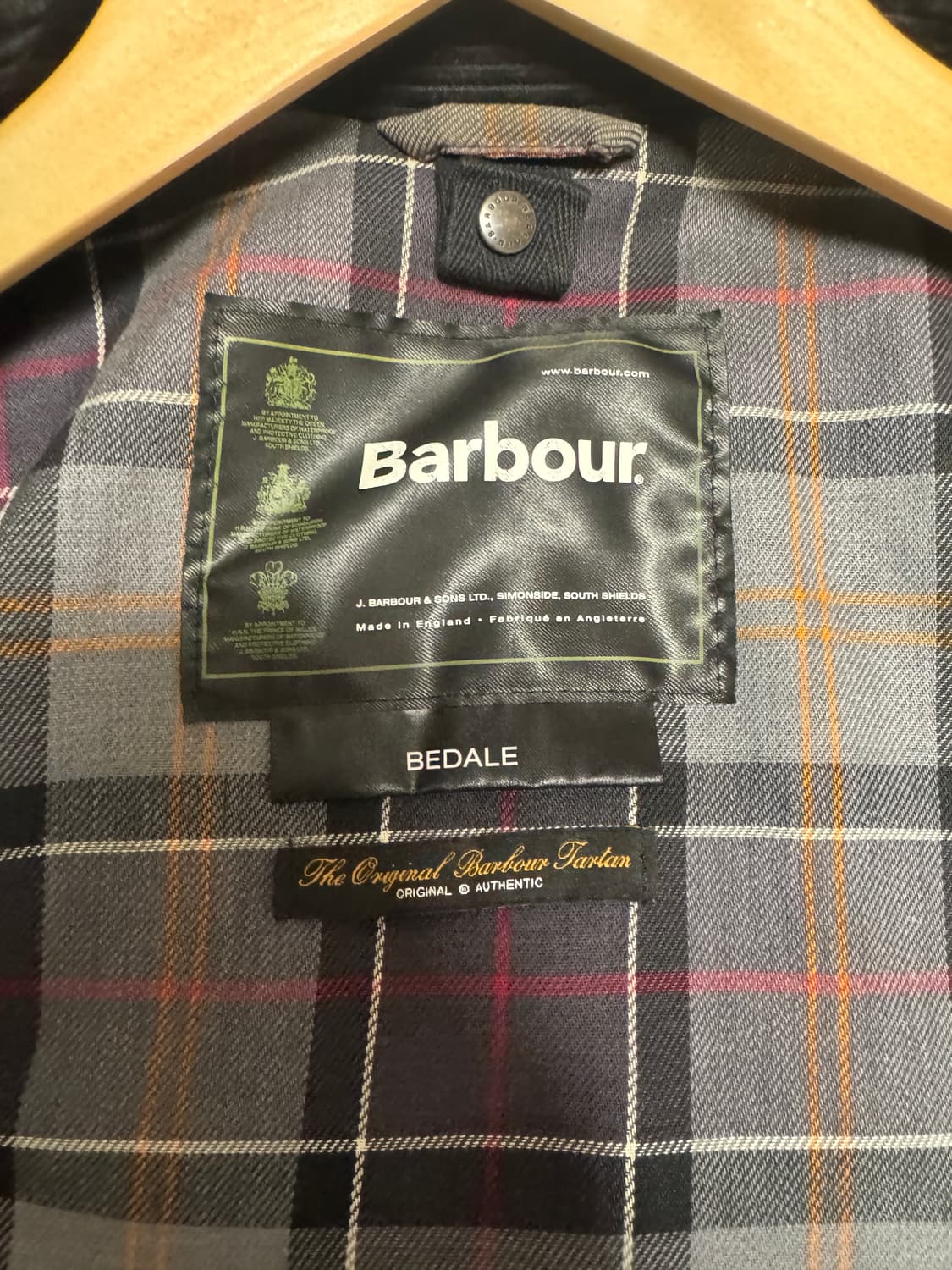 바버 비데일 38 블랙 상품이미지5