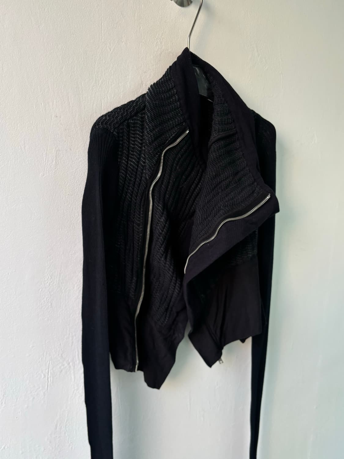 릭오웬스 다이애거널 라인 메쉬 자켓 상품이미지8