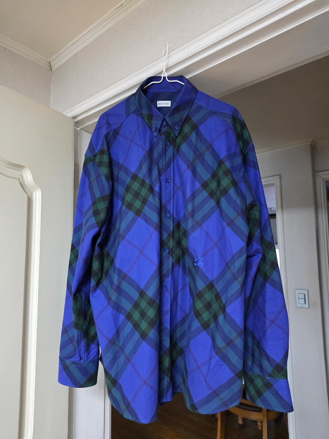 버버리 뉴시즌 체크 셔츠 상품이미지1