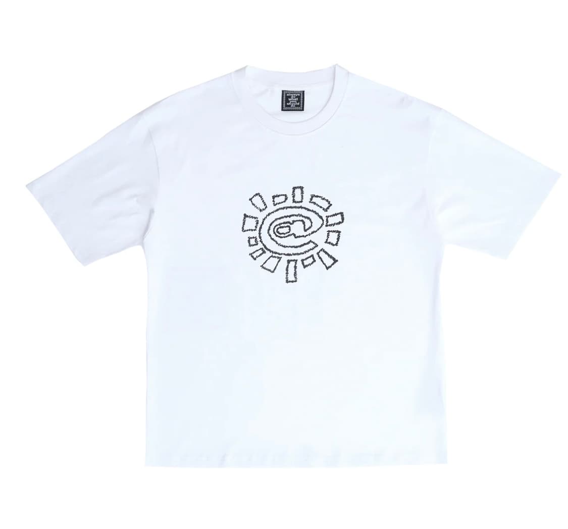 sketchy @sun tshirt - white XL 새상품 상품이미지1
