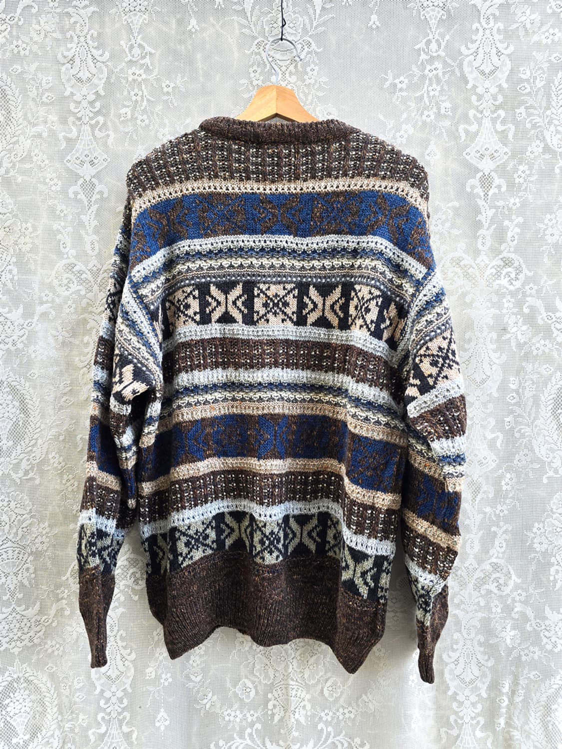 빈티지 노르딕 니트 이태리 메이드 미사용품 상품이미지6