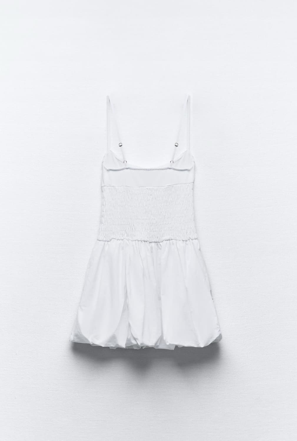 ZARA 자라 스모킹 디테일 벌룬 원피스 상품이미지4