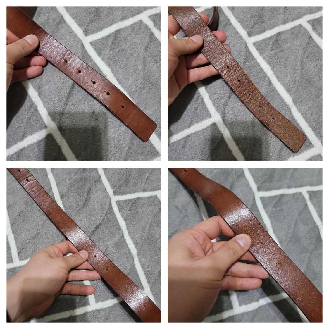 돌체앤가바나 DG 로고 브라운 벨트 85/38 상품이미지6