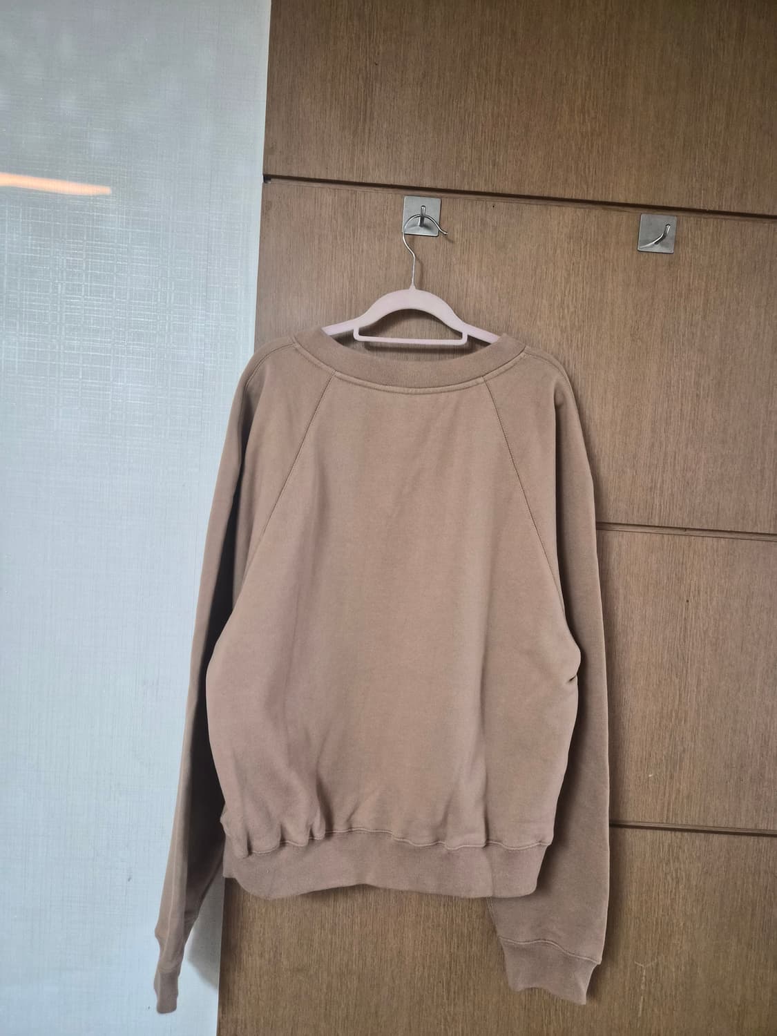 렉토 시그니처로고 스웻브이넥 맨투맨 상품이미지4