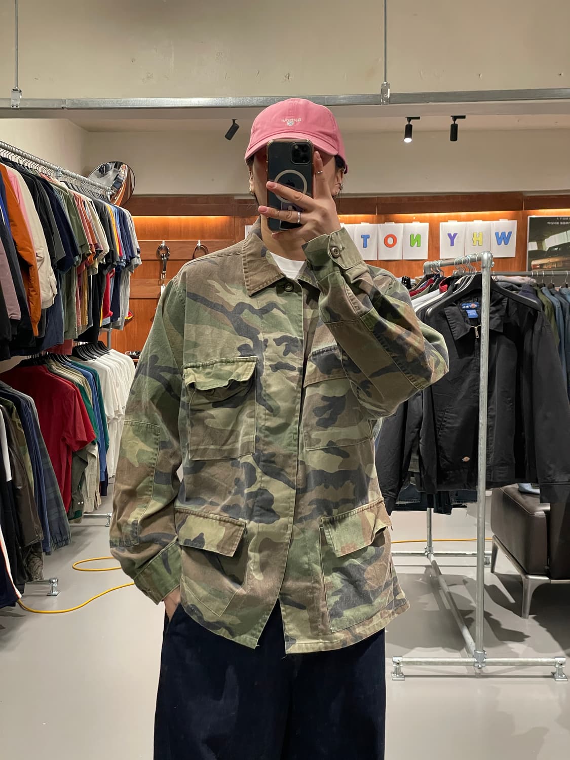 빈티지 밀리터리 BDU 야상 필드 자켓 상품이미지1