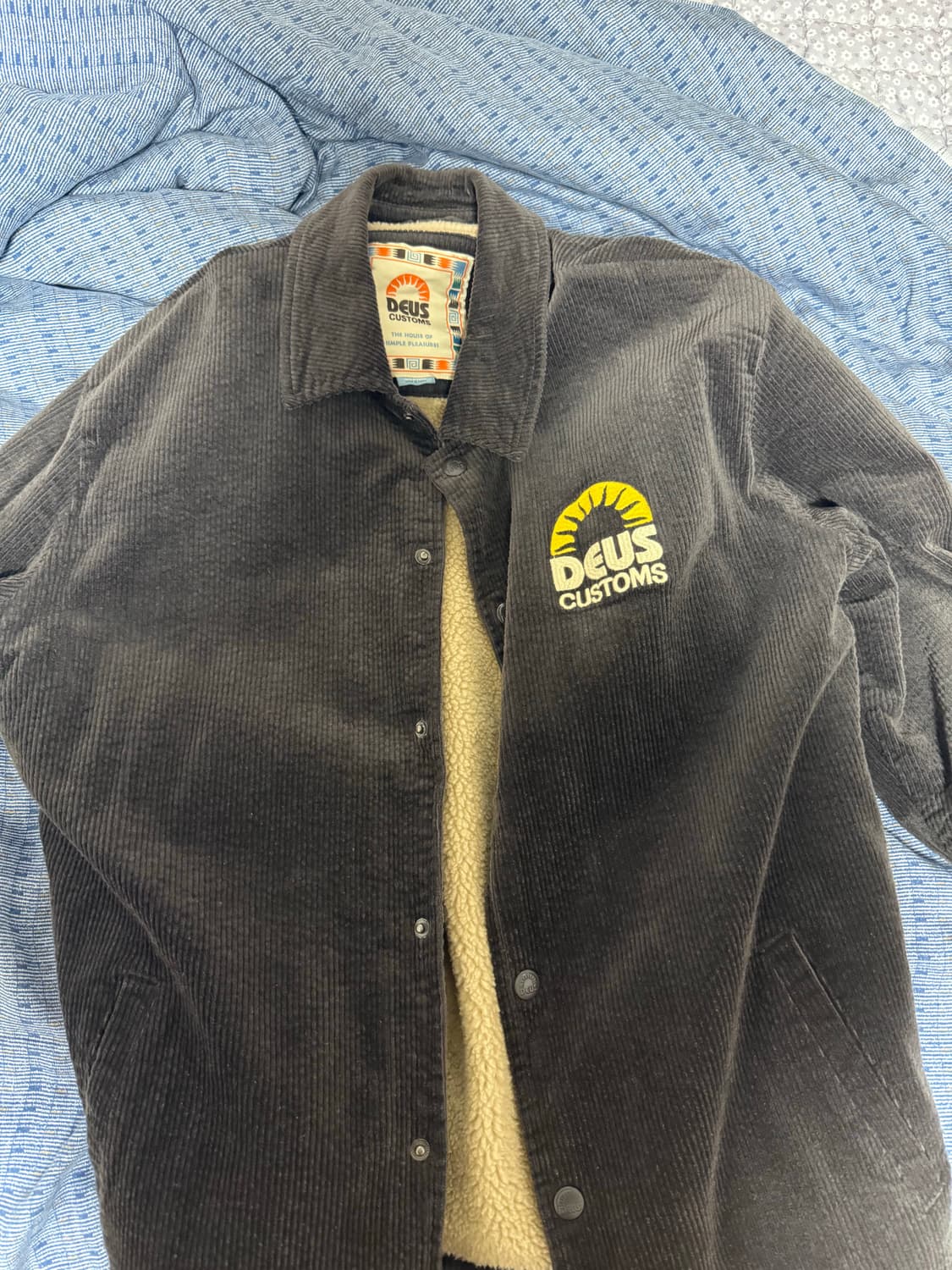 데우스 코듀로이 자켓 상품이미지1