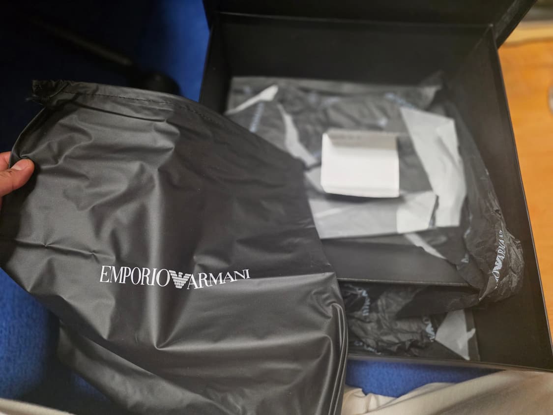 (8M) 엠포리오 아르마니 첼시부츠 상품이미지8