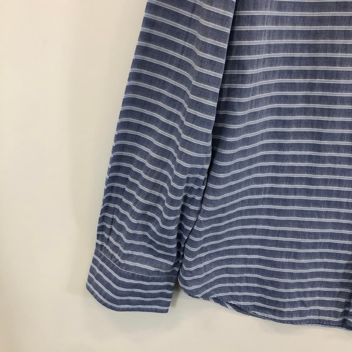 클럽모나코 (국내판) 블루 스트라이프셔츠 105 상품이미지3