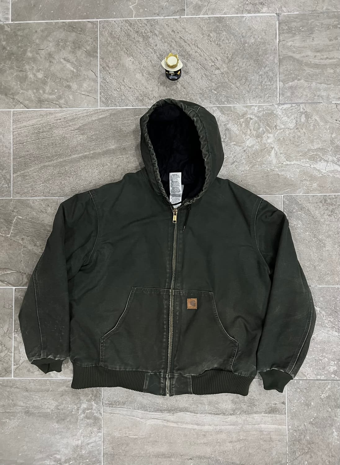 (XL) 칼하트 후드 덕 액티브 자켓 J130 MOS 모스그린 상품이미지1