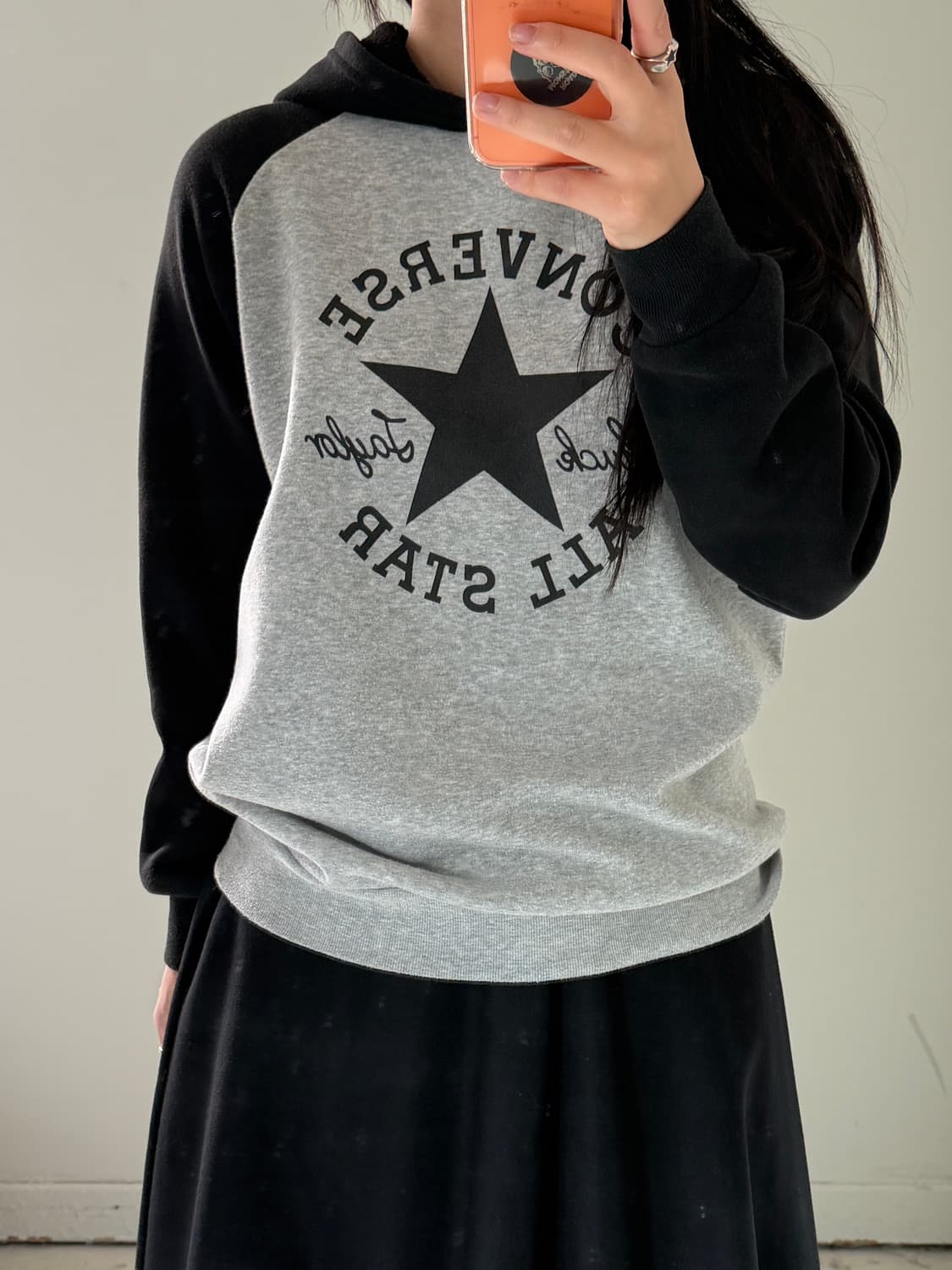 일본빈티지 컨버스 올스타 나그랑 후드 상품이미지2