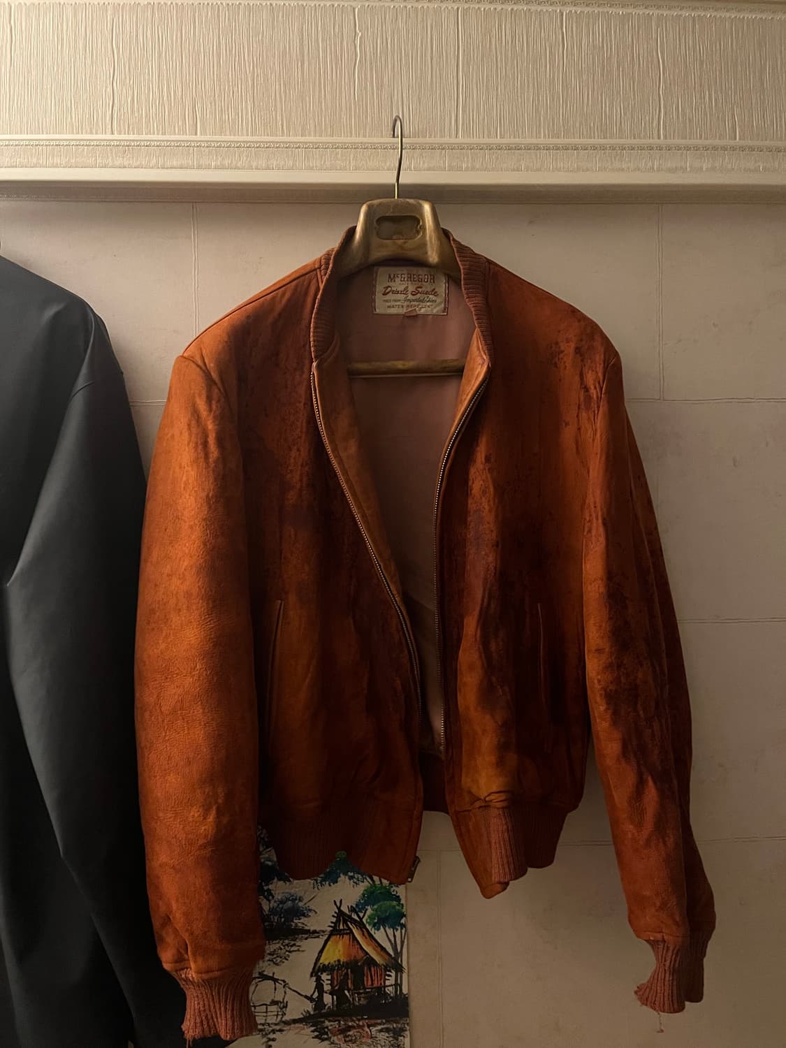 60s  mcgregor dreizzle 스웨이드 봄버 상품이미지2