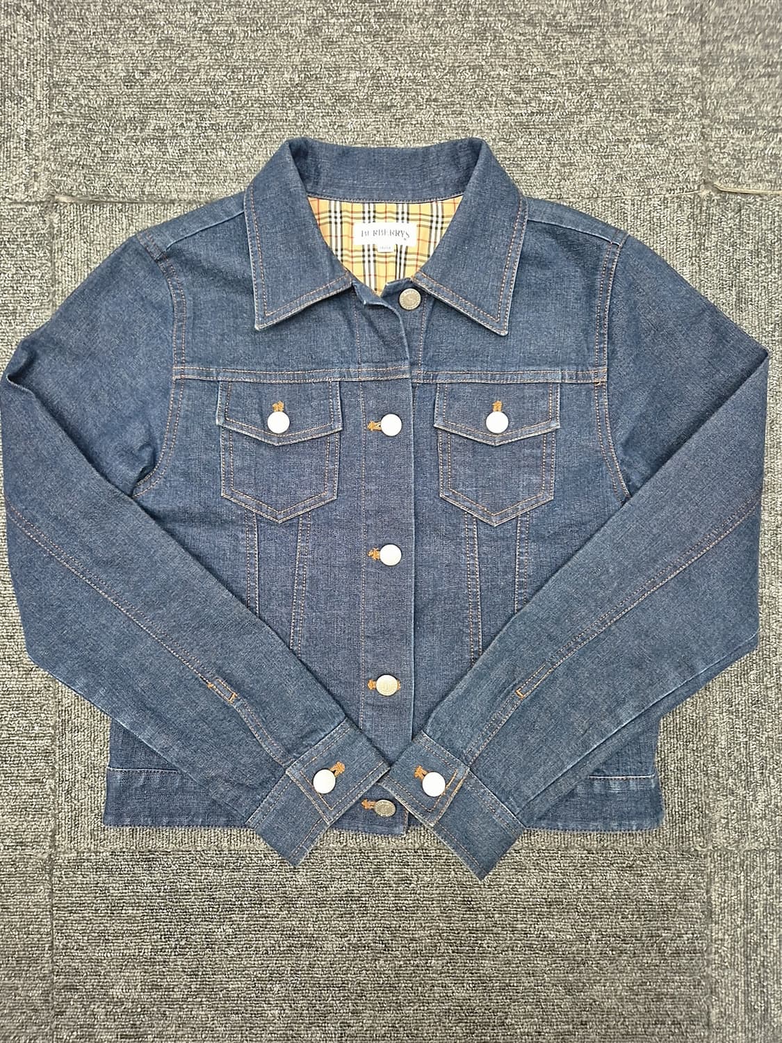 [160A]<버버리 키즈> 데님 자켓 상품이미지1
