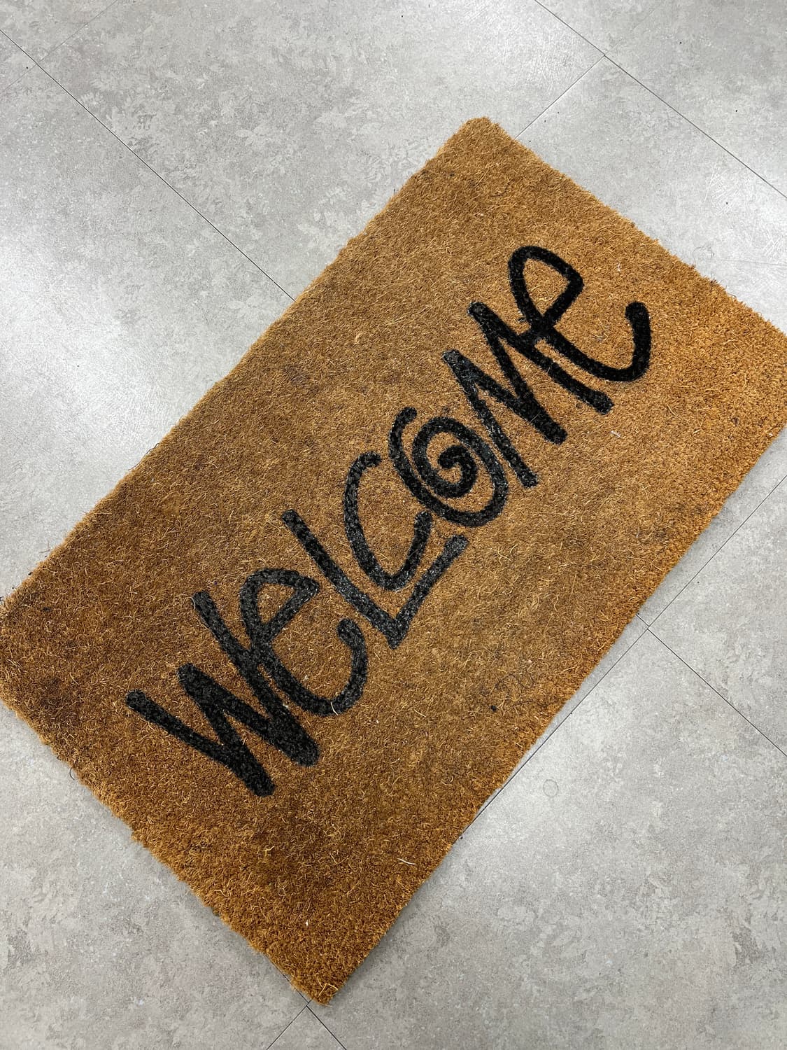 스투시 WELCOME 매트 코코아 상품이미지2