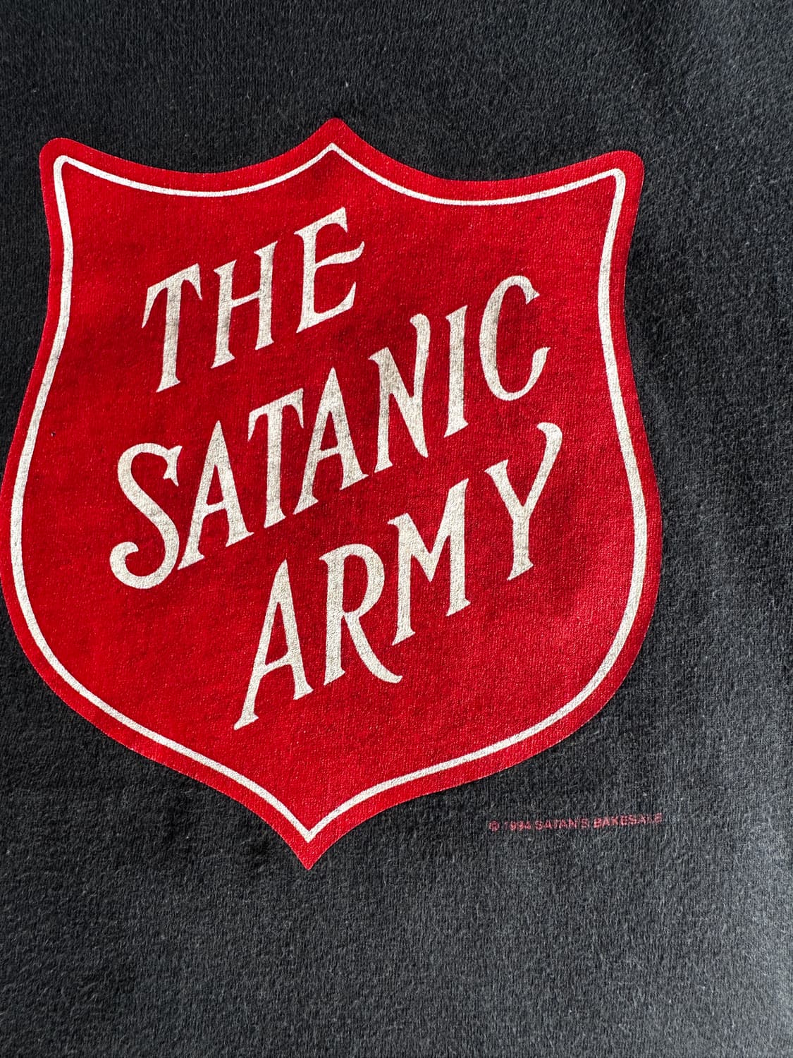 90s og 마릴린 맨슨 the satanic army 롱슬리브 밴드티 상품이미지5