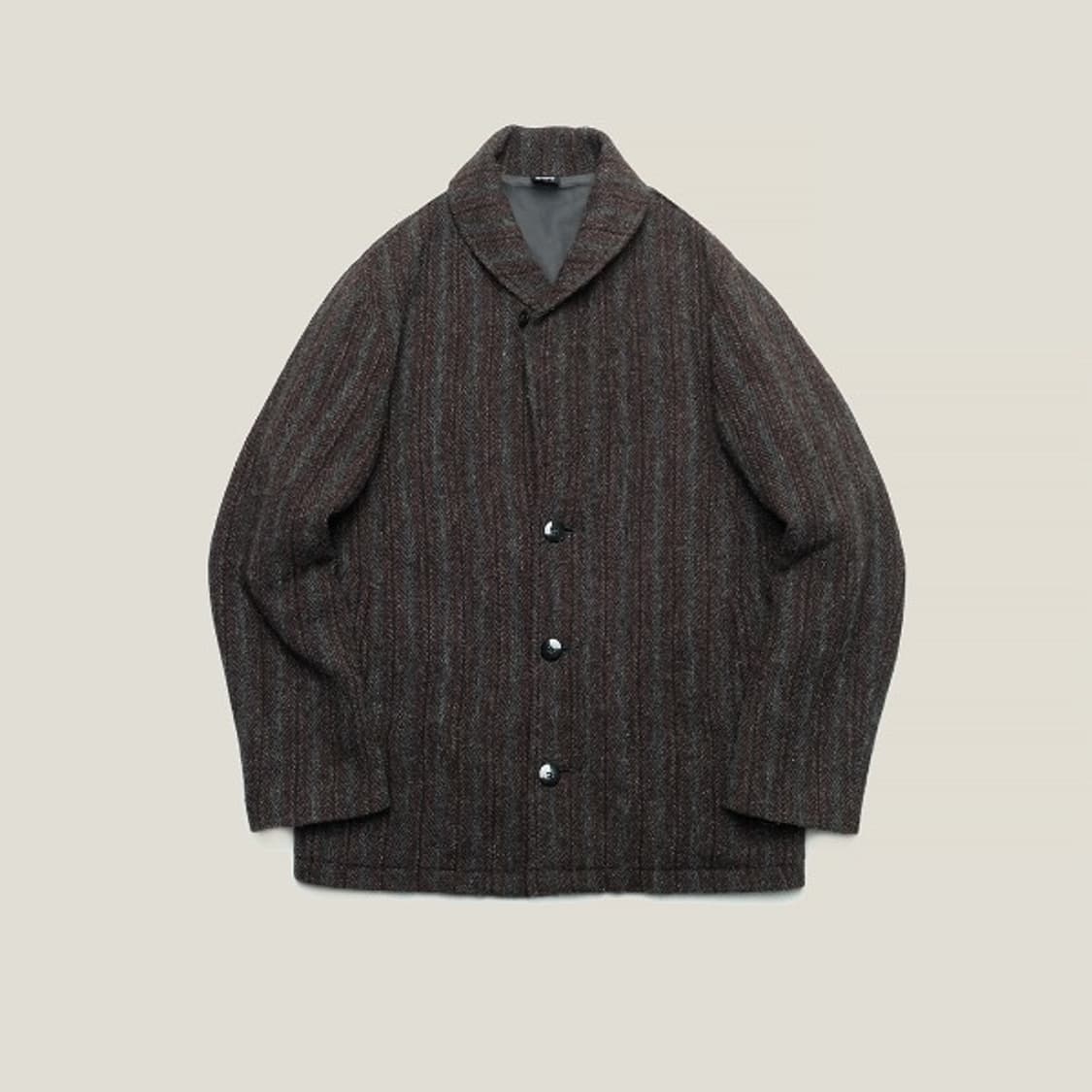 Shawl collar tweed jacket 상품이미지1