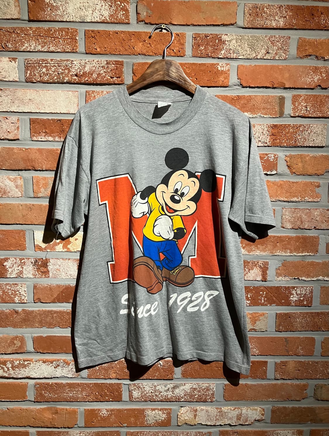 90s USA 빈티지 미키마우스 반팔 티셔츠 상품이미지2