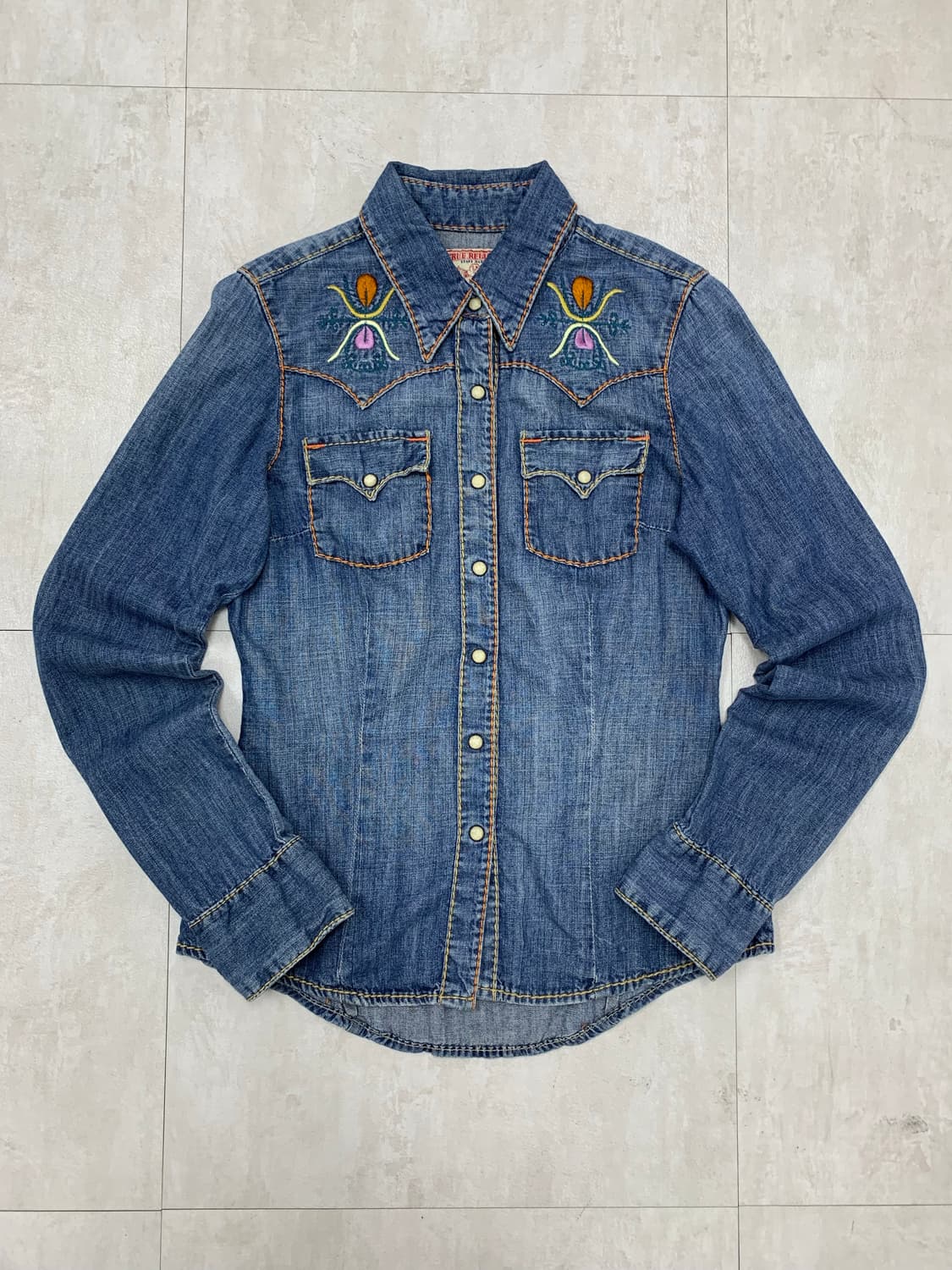 트루릴리전 스티치 디테일 셔츠 #644 상품이미지1