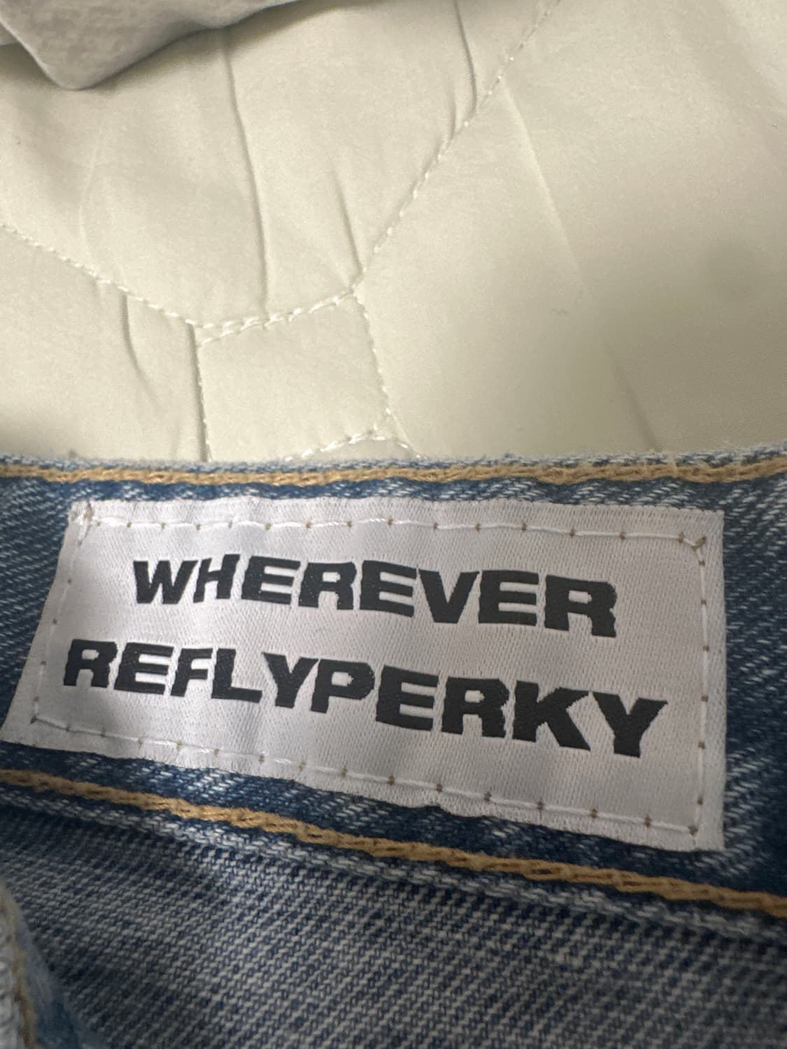 리플리이퍼키 데님팬츠 연청 OKHOTSK 상품이미지2