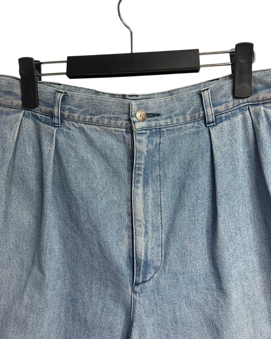 폴로 랄프로렌 투턱 와이드 버뮤다핏 데님쇼츠 34 size 상품이미지5