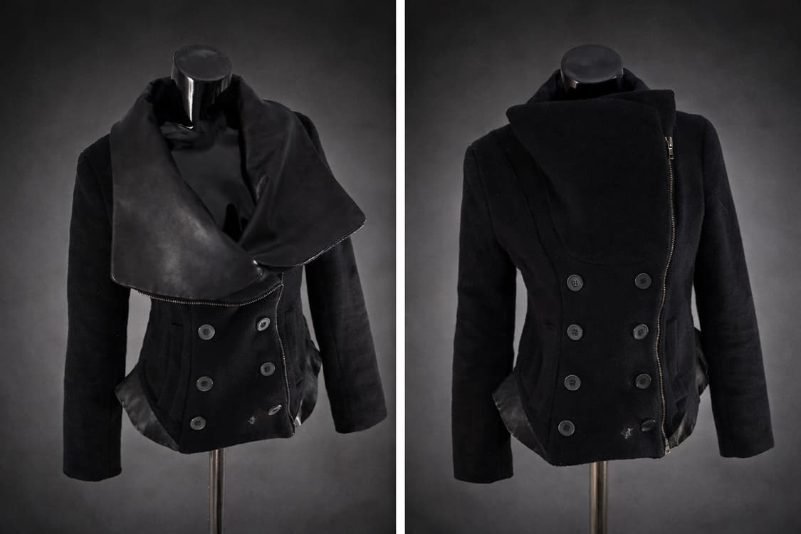 나폴레옹 double button leather jacket 상품이미지1