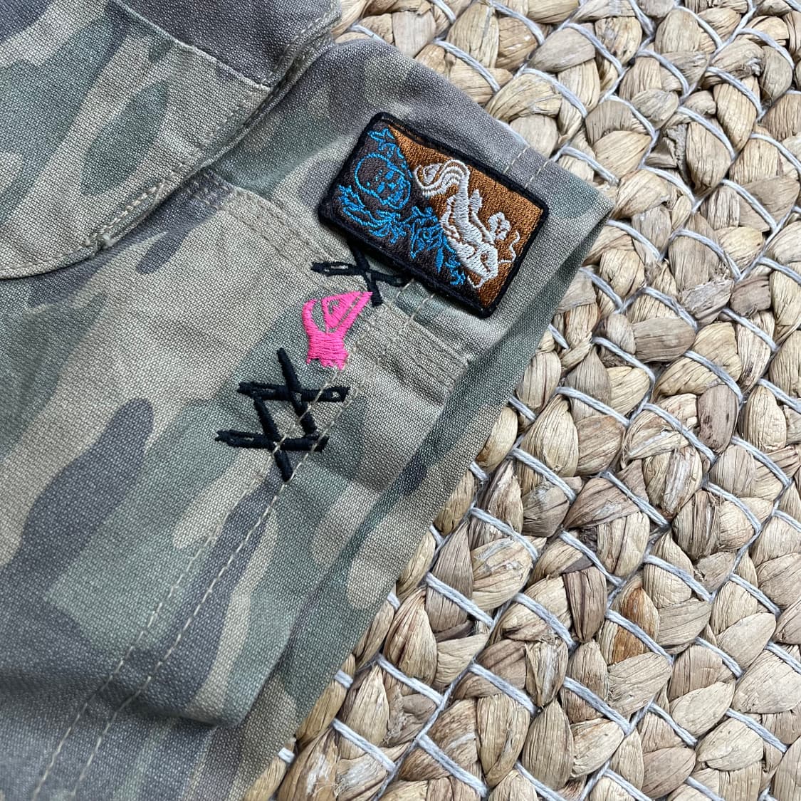 2000s 퀵실버 Japan 카모 반바지 상품이미지4