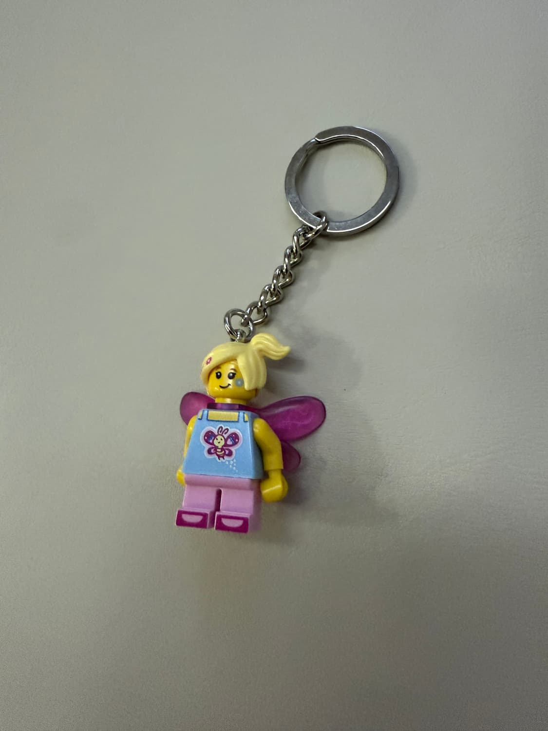 [정품새상품] 레고 버터플라이 걸 키링 키체인 참 핸드폰줄 상품이미지2