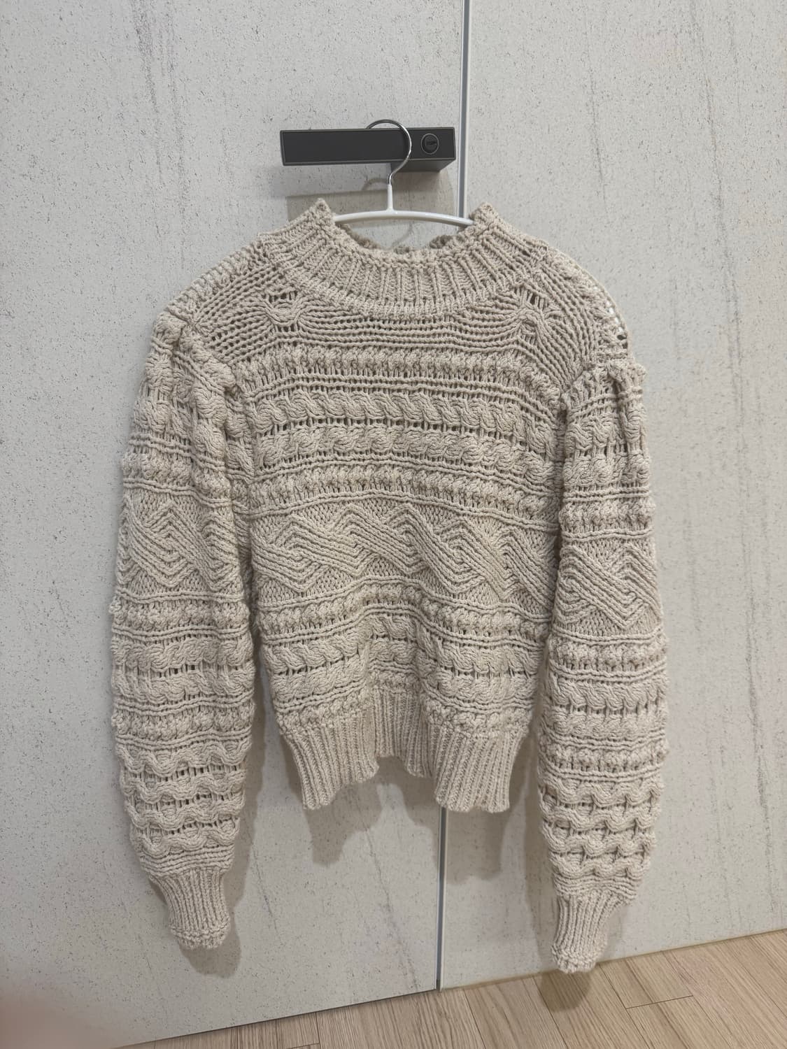 (새제품)Isabel Marant 아이보리 패턴 니트 상품이미지3