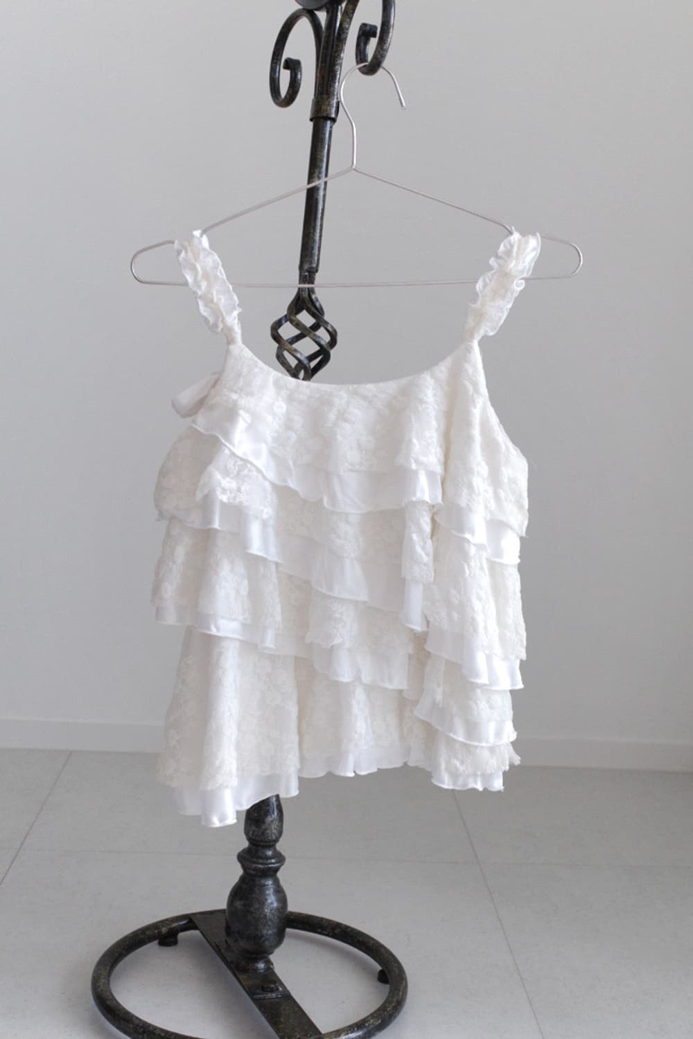 lace frill sleeveless 상품이미지2