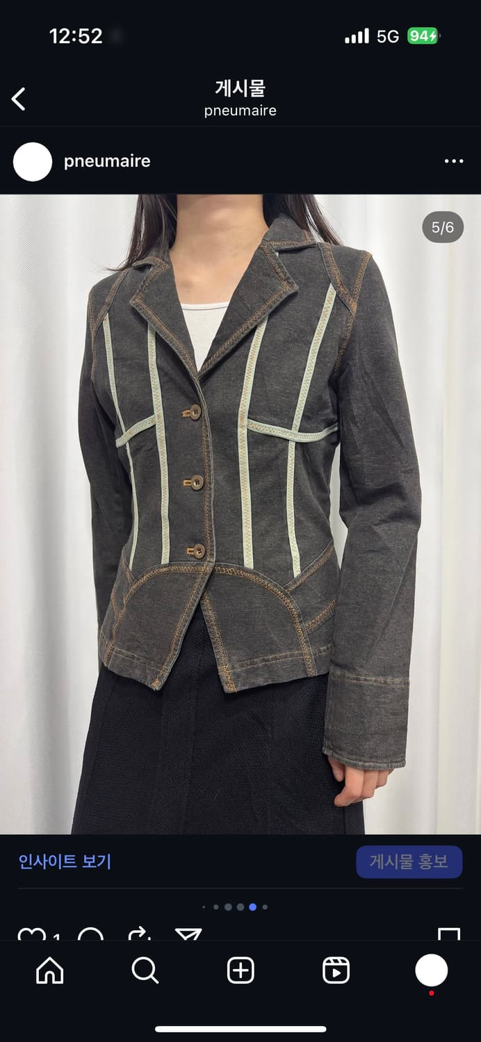 denim design jacket 상품이미지5