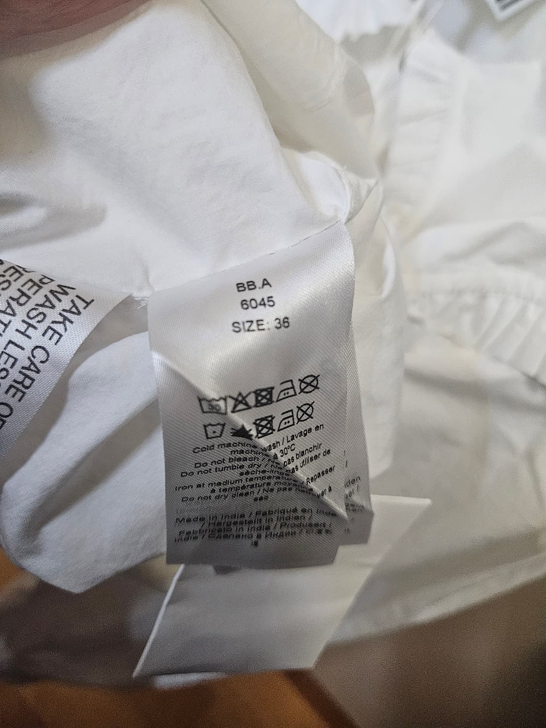 36 새상품) 가니 GANNI 포플린 셔츠 블라우스 상품이미지3