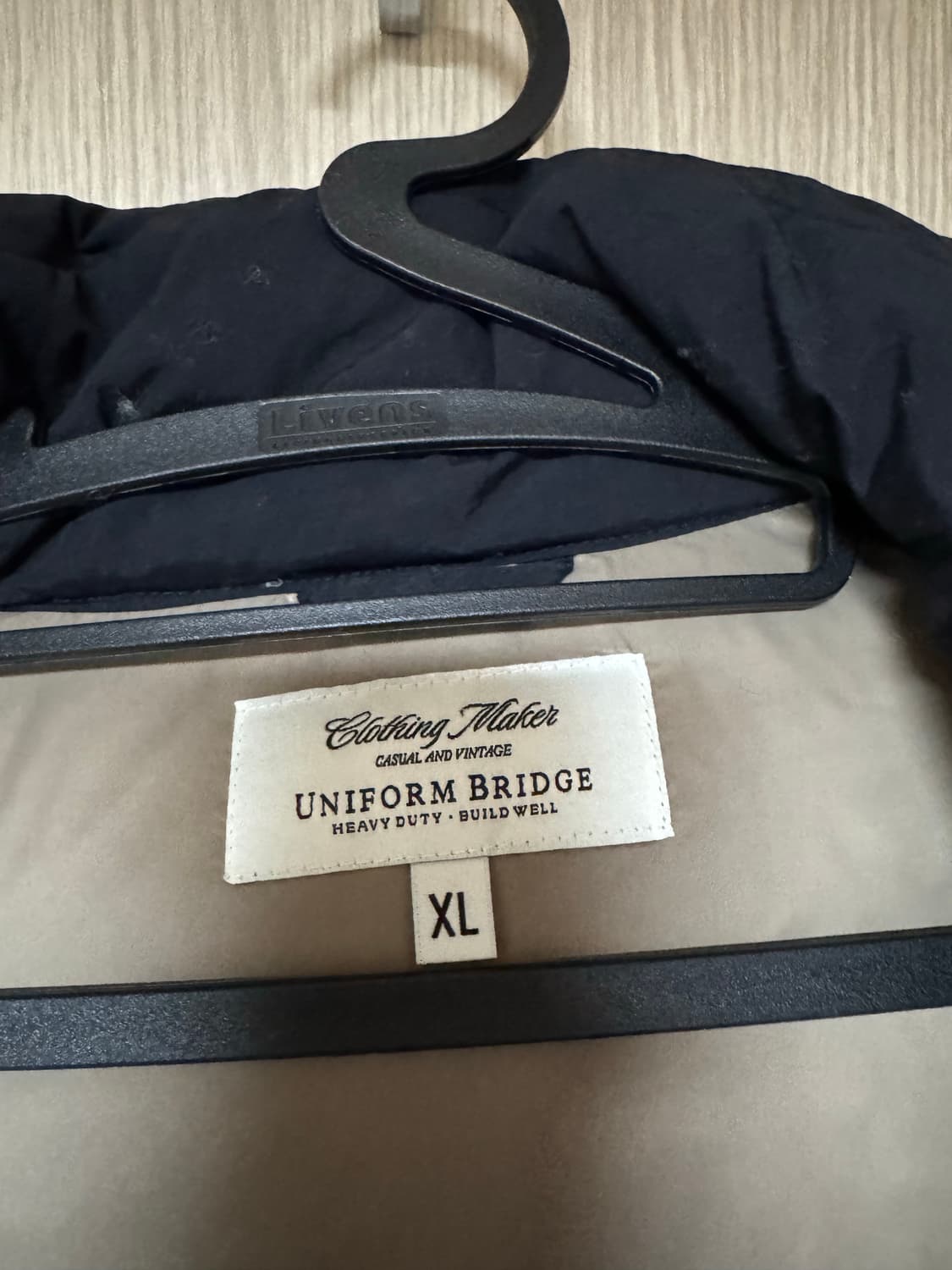 유니폼브릿지 카라코람 필드 구스 다운 파카 블랙 상품이미지3