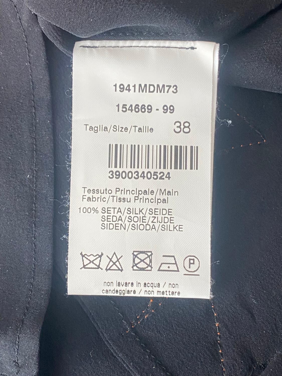 MSGM 아트웤 실크 블라우스(38) 상품이미지9