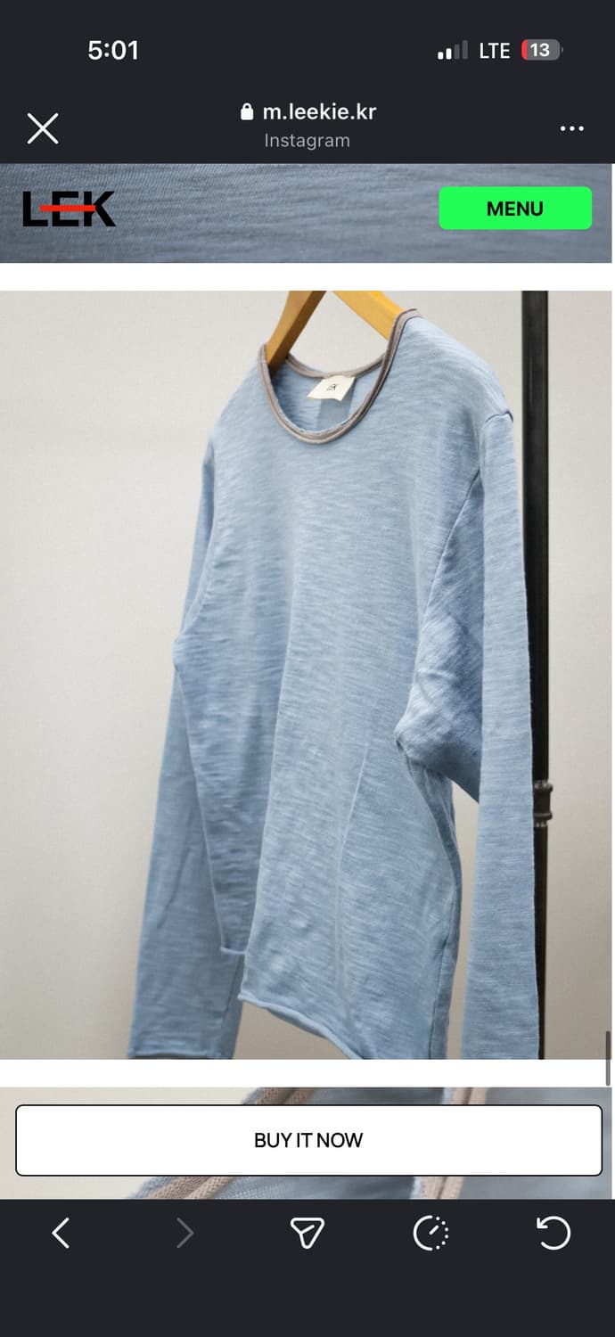 LEK 롱슬리브 상품이미지4