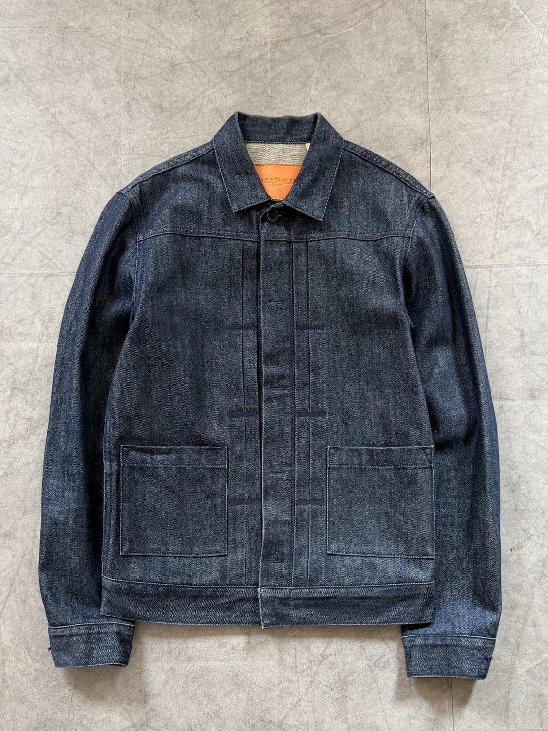 Levi’s 리바이스 메이드 앤 크래프트 데님 트러커 자켓 상품이미지3