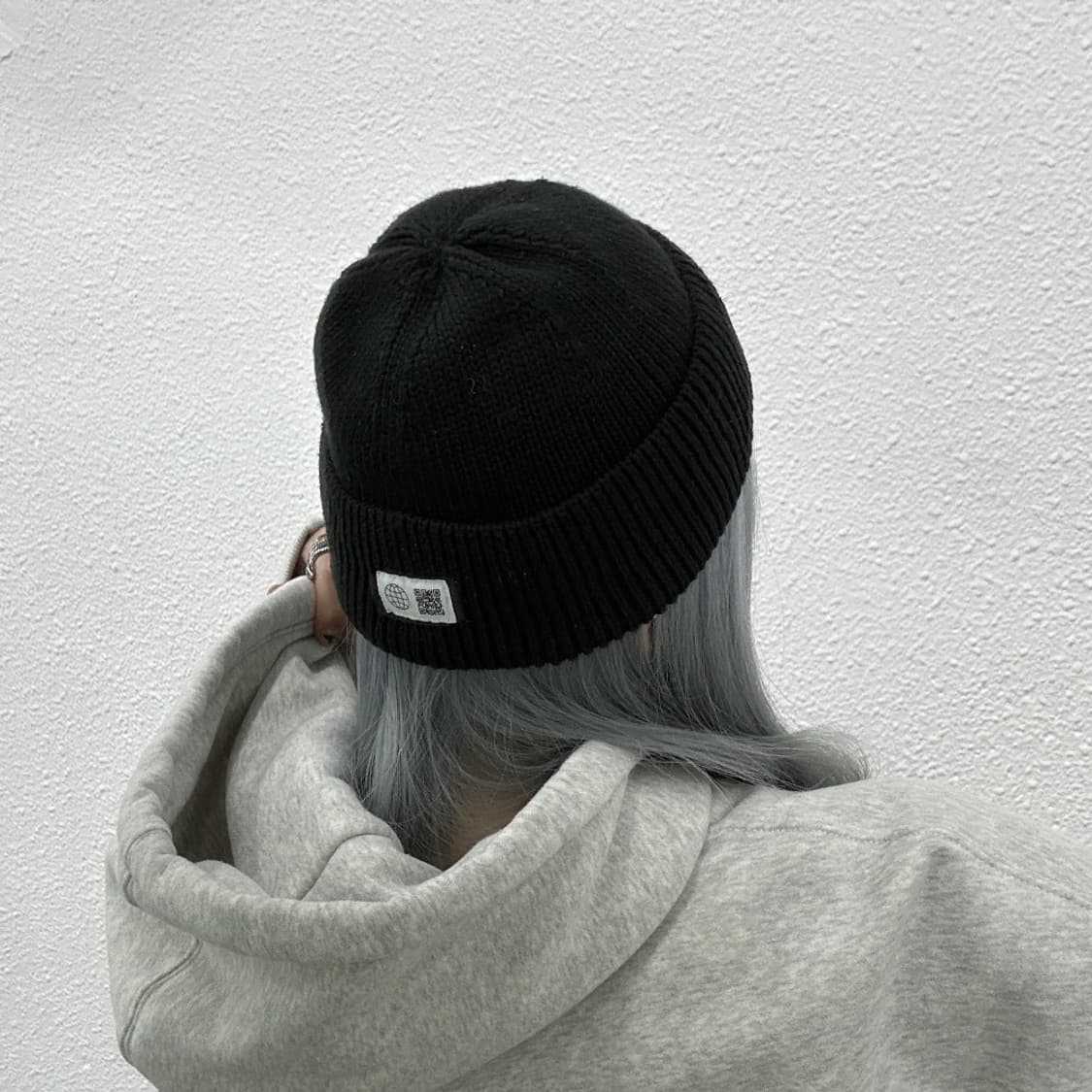 아디다스 에센셜 로고 블랙 비니 상품이미지4